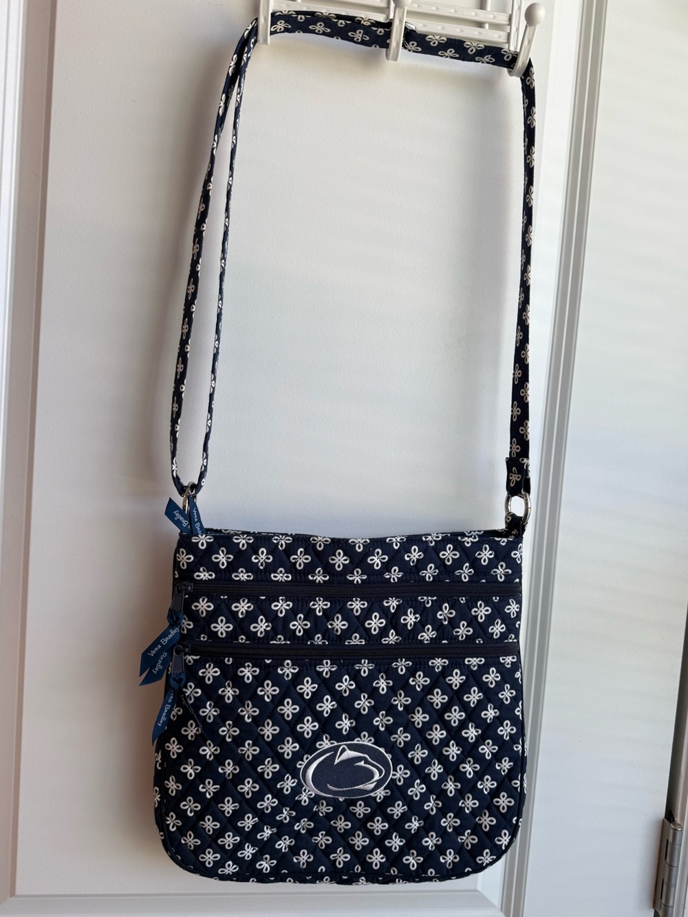 Vera Bradley Penn State Nittany Lions Triple Zip Hipster Purse College Football
